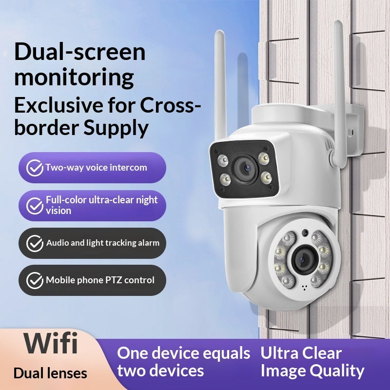 Binocolo Fotocamera Dual-Screen Impermeabile - Registrazione Video Outdoor