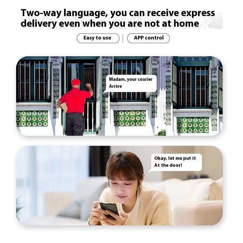 Telecamera Sorveglianza 360° Panoramica HD - Controllo Remoto Visione Notturna