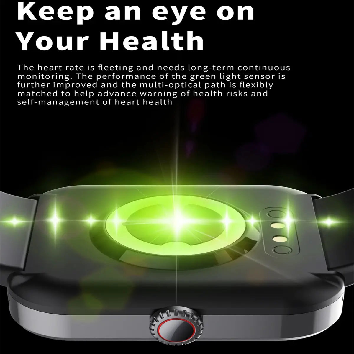 F57L sports wristband heart rate blood pressure monitoring body temperature information push Bluetooth smart watch