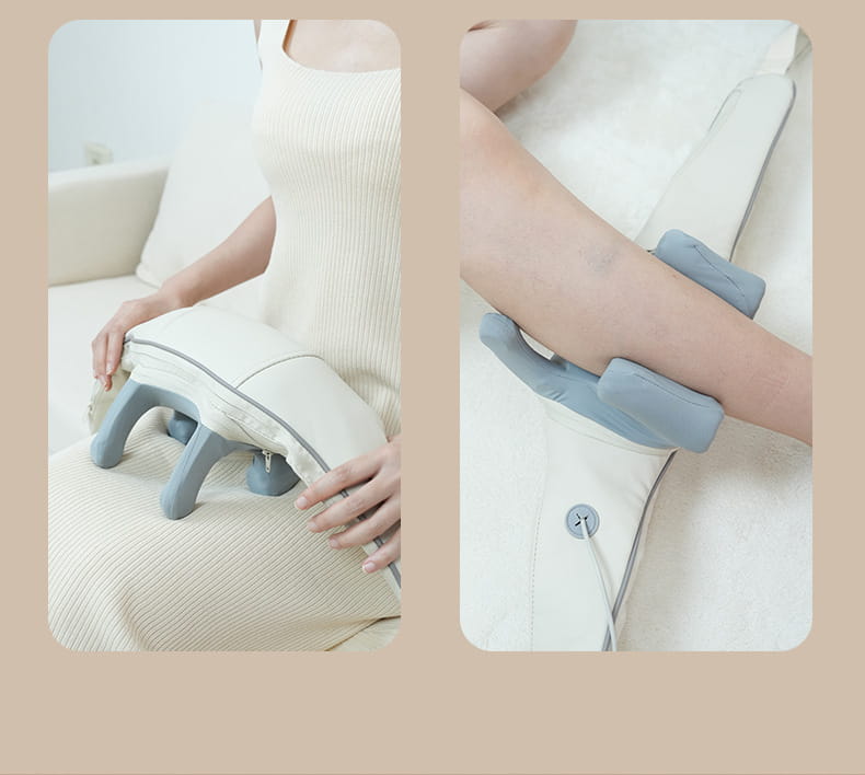 Apparecchio per massaggio a spalle e collo massaggiatore per il trapezio protezione per collo e spalle impacco caldo