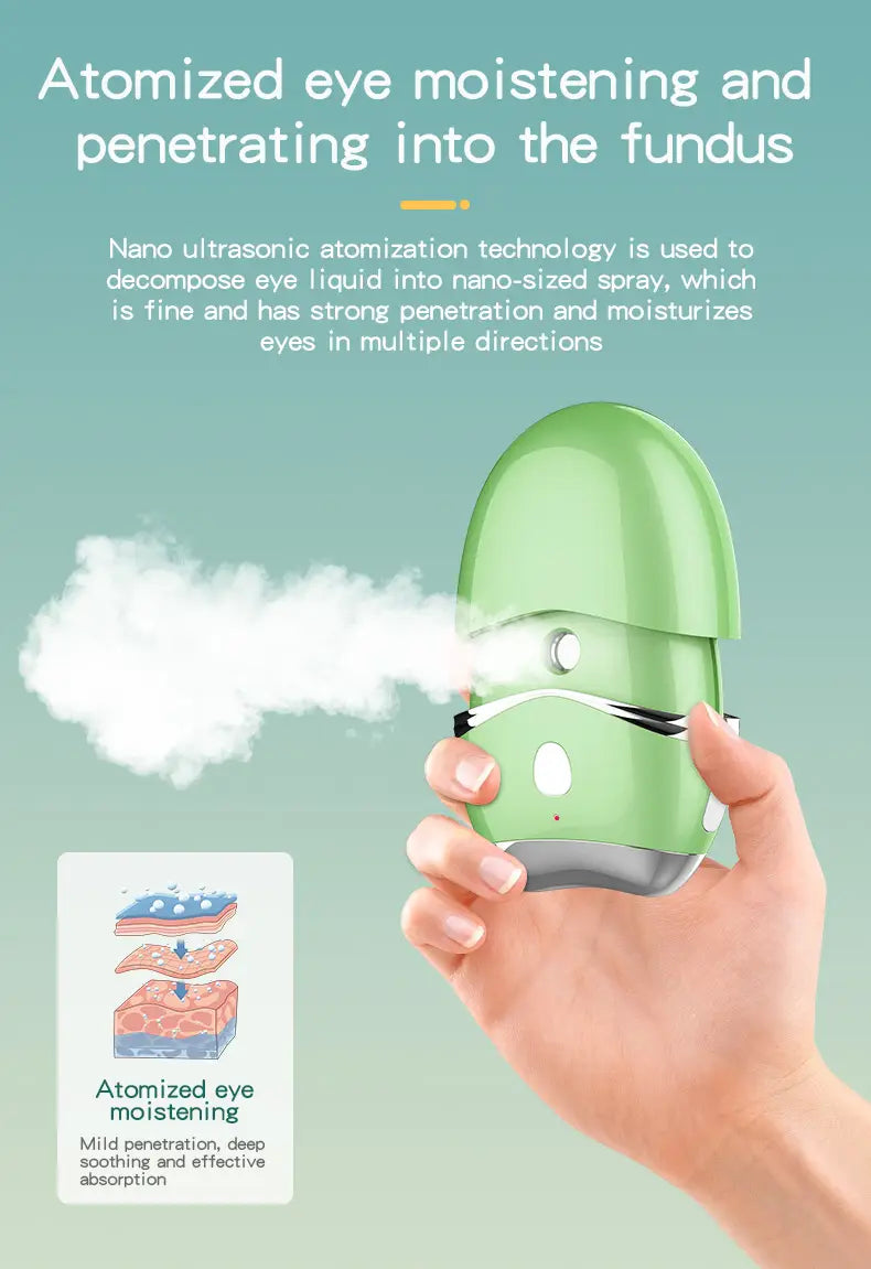 Nano spray idratante per gli occhi lenire gli occhi secchi occhi belli idratanti protezioni oculari portatili