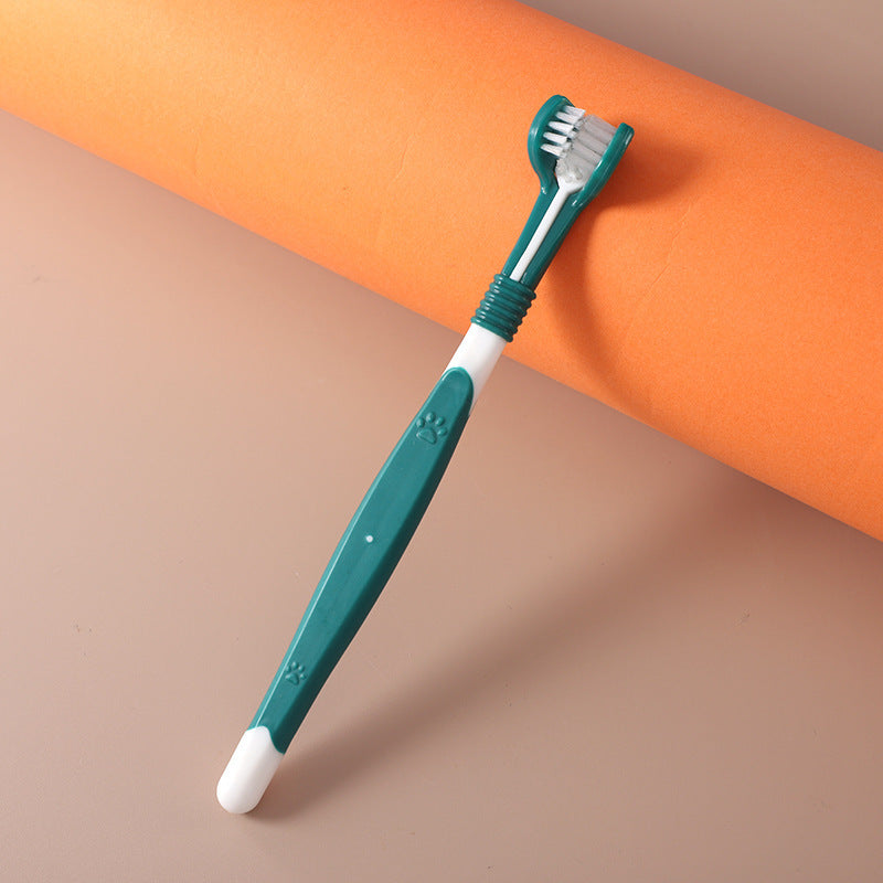 Spazzolino per Animali Domestici - Igiene Orale Professionale per Cani e Gatti