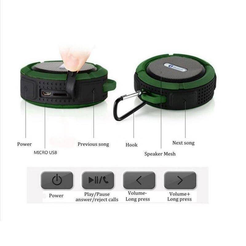 Speaker Bluetooth Waterproof Portatile - Impermeabile IPX7 per Doccia e Outdoor