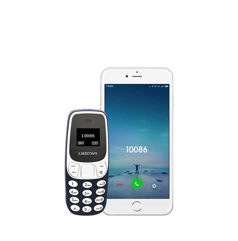 Bluetooth Small Phone Dual Card Dual Standby With TF Card Mini Dialer