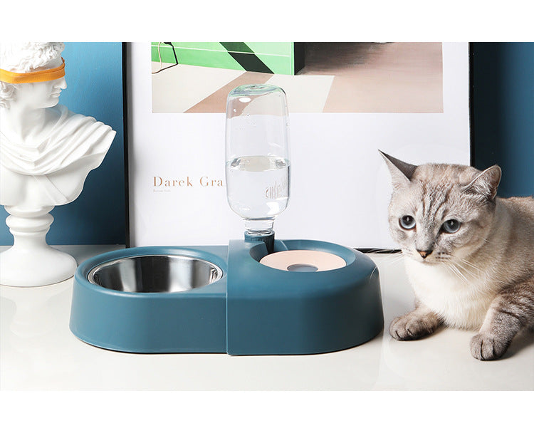 Ciotola Anti-Ribaltamento per Cani e Gatti - Design Stabile e Sicuro