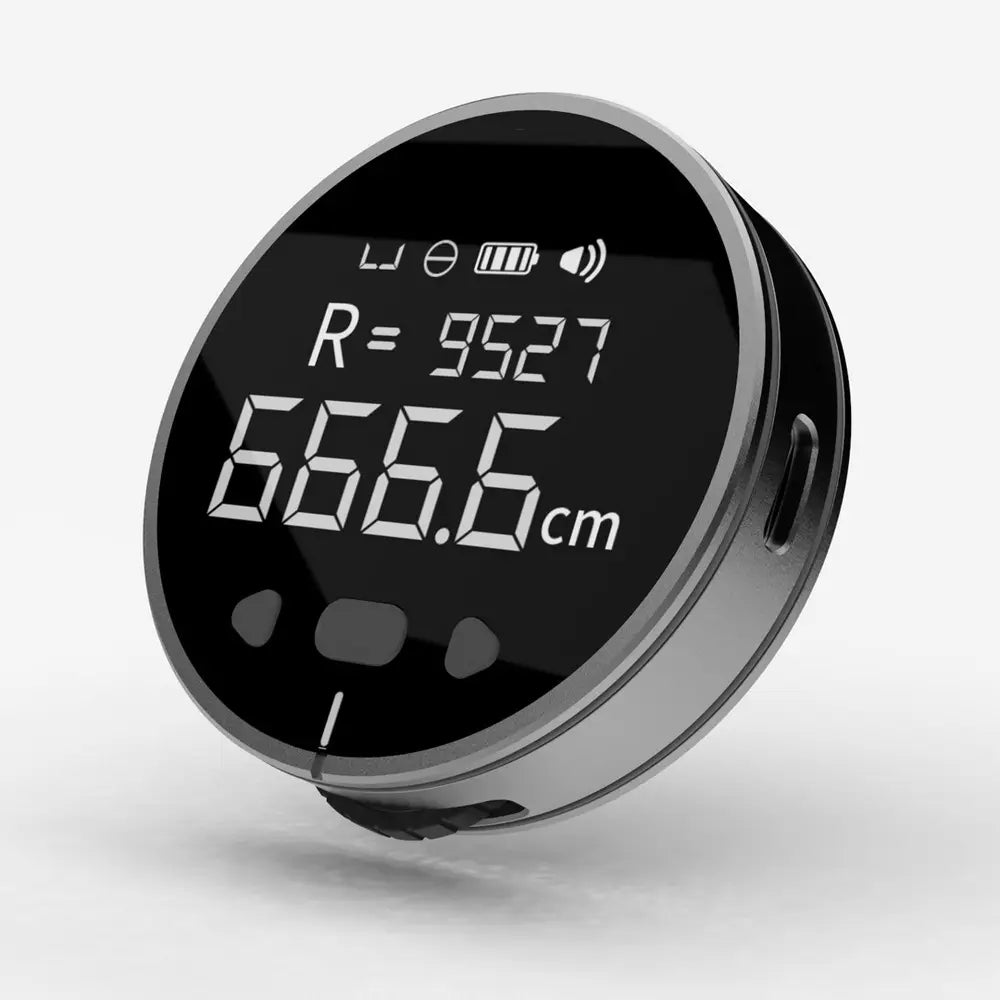 Distance Measuring Instrument Electronic Measuring Ruler Tape Measure High Definition Digital LCD High Precision