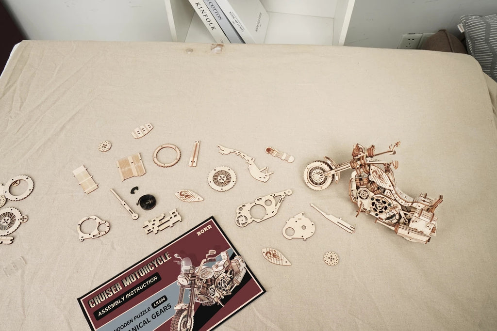 Kit Costruzioni Legno Robotime 420 Pezzi - Modelli DIY per Bambini