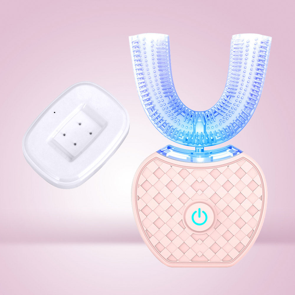 Spazzolino elettrico ultrasonico pigro a forma di U