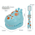 Dental Cast Doctor Dental Cast Accessories Interactive Play House Dentist Suit Toy - Light Blue No Upper Teeth