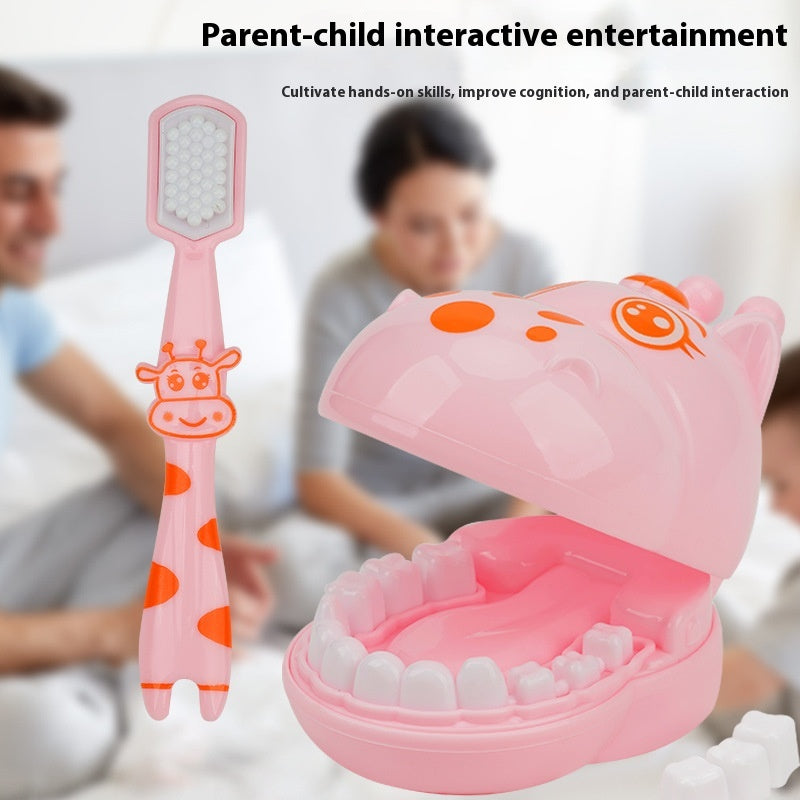 Dental Cast Doctor Dental Cast Accessories Interactive Play House Dentist Suit Toy - PRODOTTI PER L’IGIENE ORALE