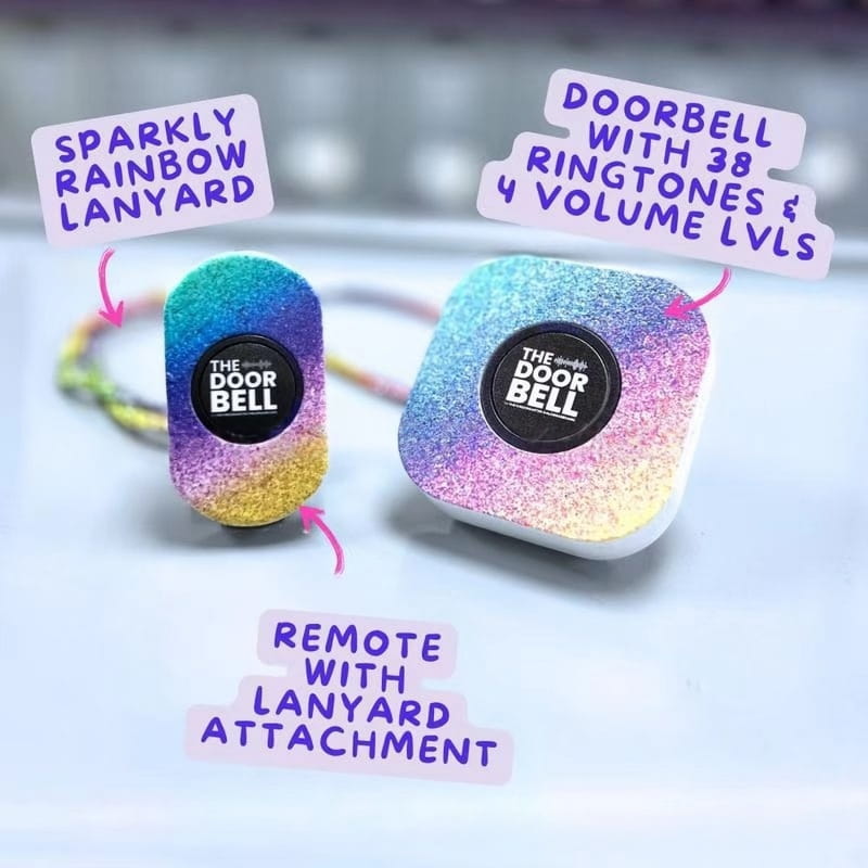 Remote emergency help button wireless doorbell SOS elderly caller