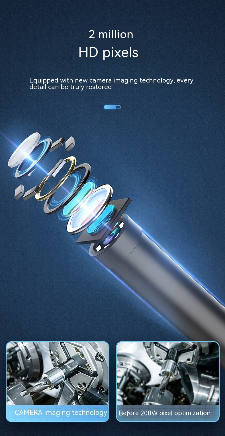 Endoscopio Industriale HD 3-in-1 per Smartphone - Ispezione Tubature Professionale