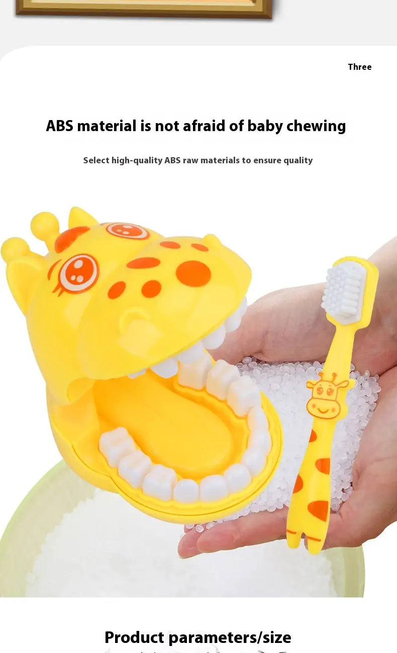 Dental Cast Doctor Dental Cast Accessories Interactive Play House Dentist Suit Toy