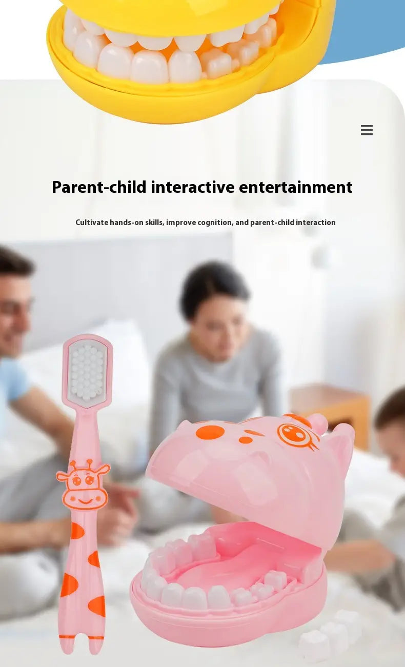 Dental Cast Doctor Dental Cast Accessories Interactive Play House Dentist Suit Toy