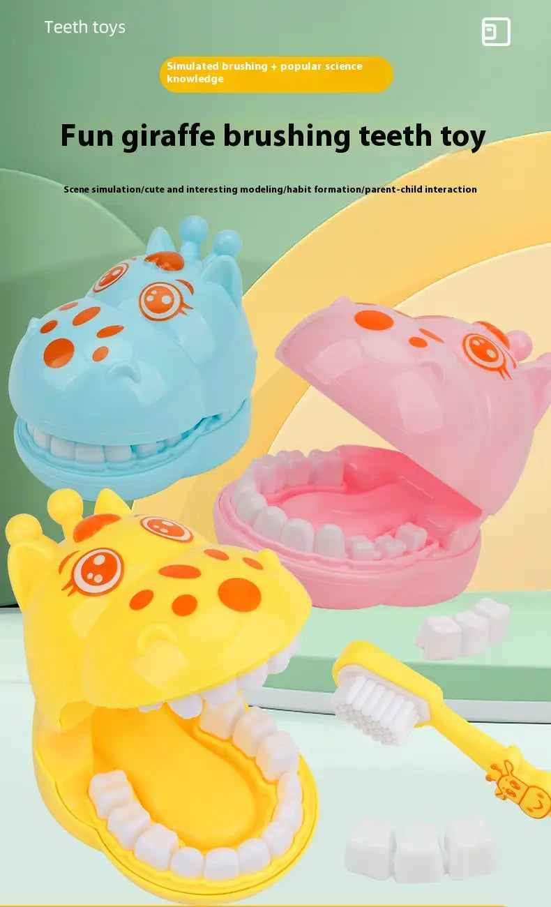 Dental Cast Doctor Dental Cast Accessories Interactive Play House Dentist Suit Toy