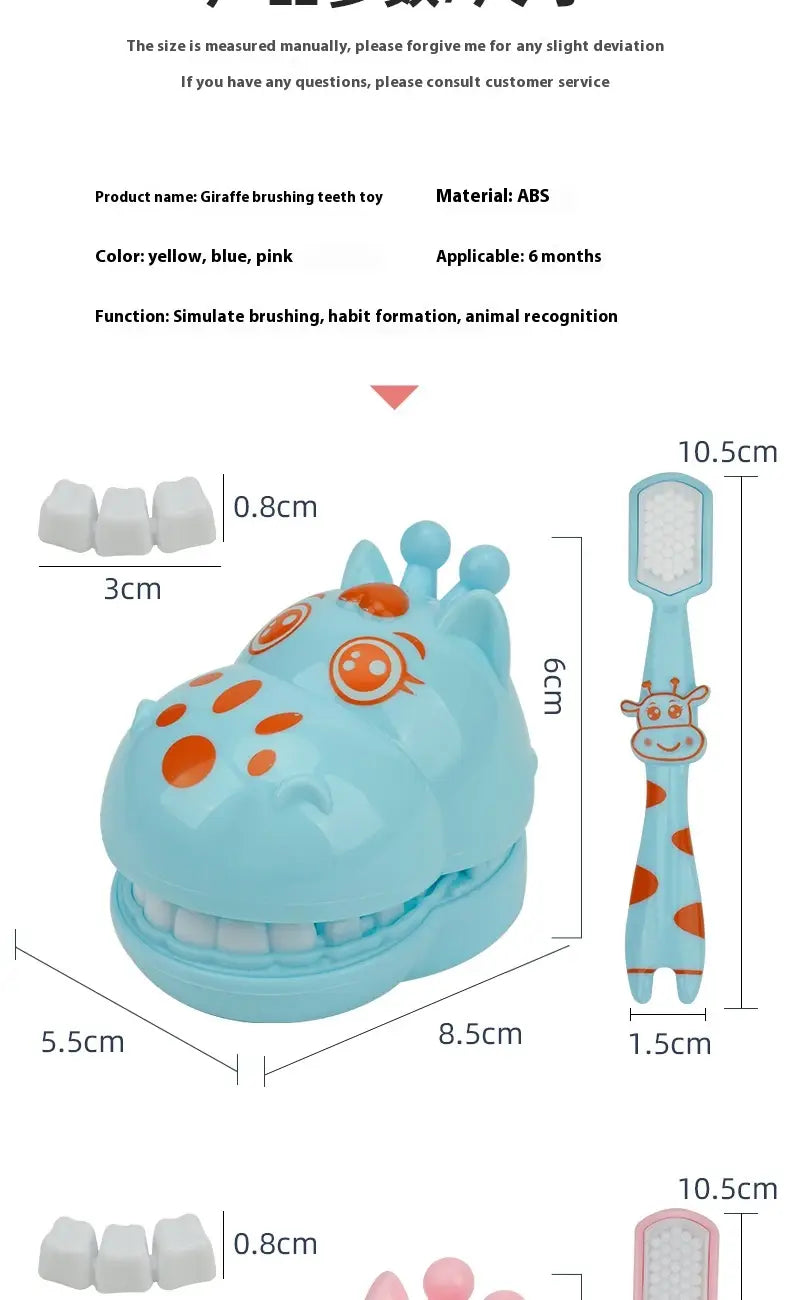 Dental Cast Doctor Dental Cast Accessories Interactive Play House Dentist Suit Toy