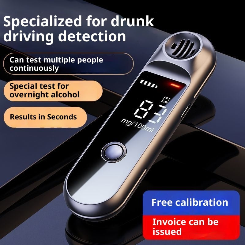 Alcol tester per guida in stato di ebbrezza, respiro sensibile