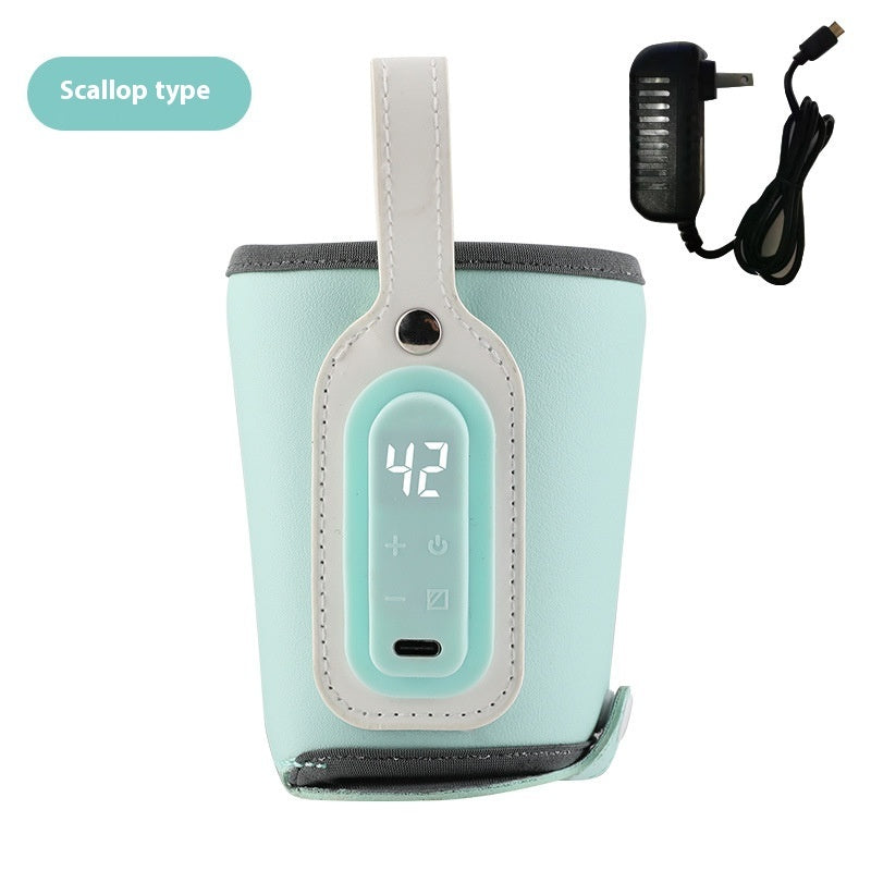 Custodia Termica Isolante per Borracce con Ricarica USB - Mantiene Temperatura Costante