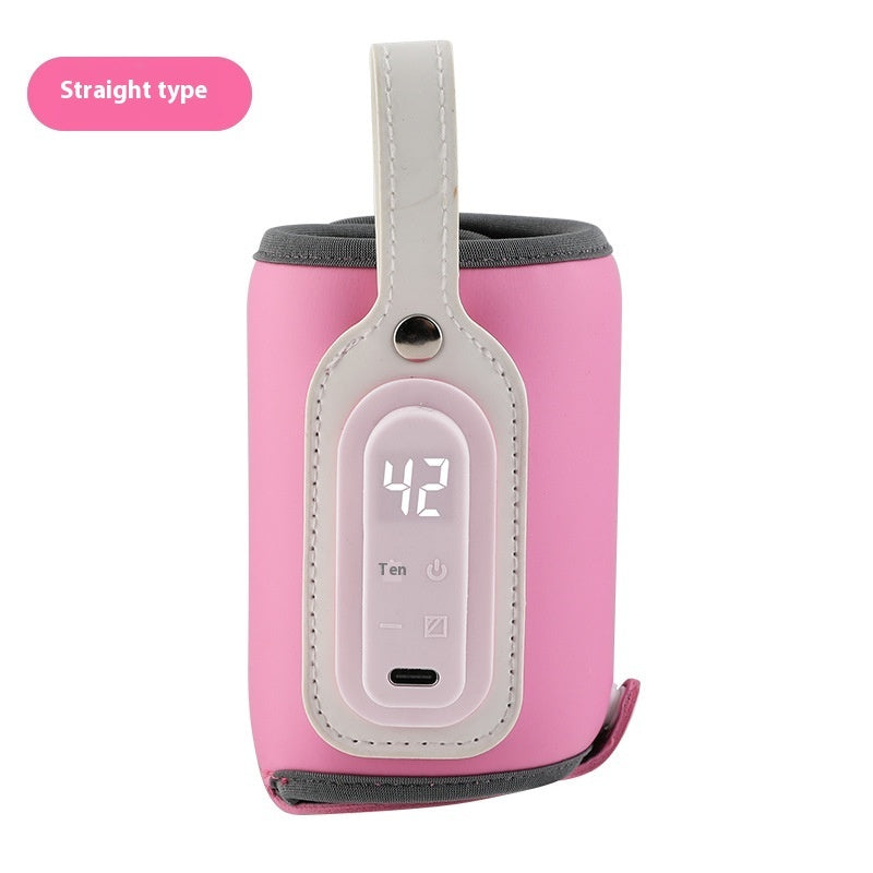 Custodia Termica Isolante per Borracce con Ricarica USB - Mantiene Temperatura Costante