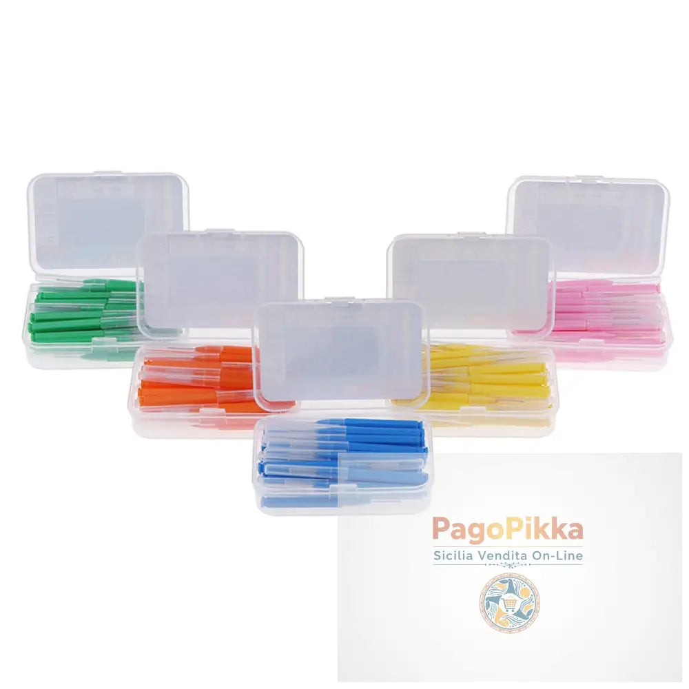 30 pezzi/set spazzola interdentale a forma I denta filo interdentale detergenti interdentali spazzolino ortodontico