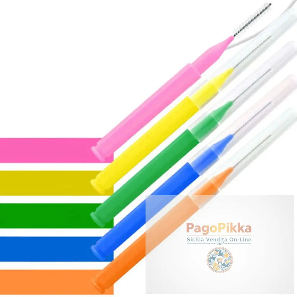 30 pezzi/set spazzola interdentale a forma I denta filo interdentale detergenti interdentali spazzolino ortodontico