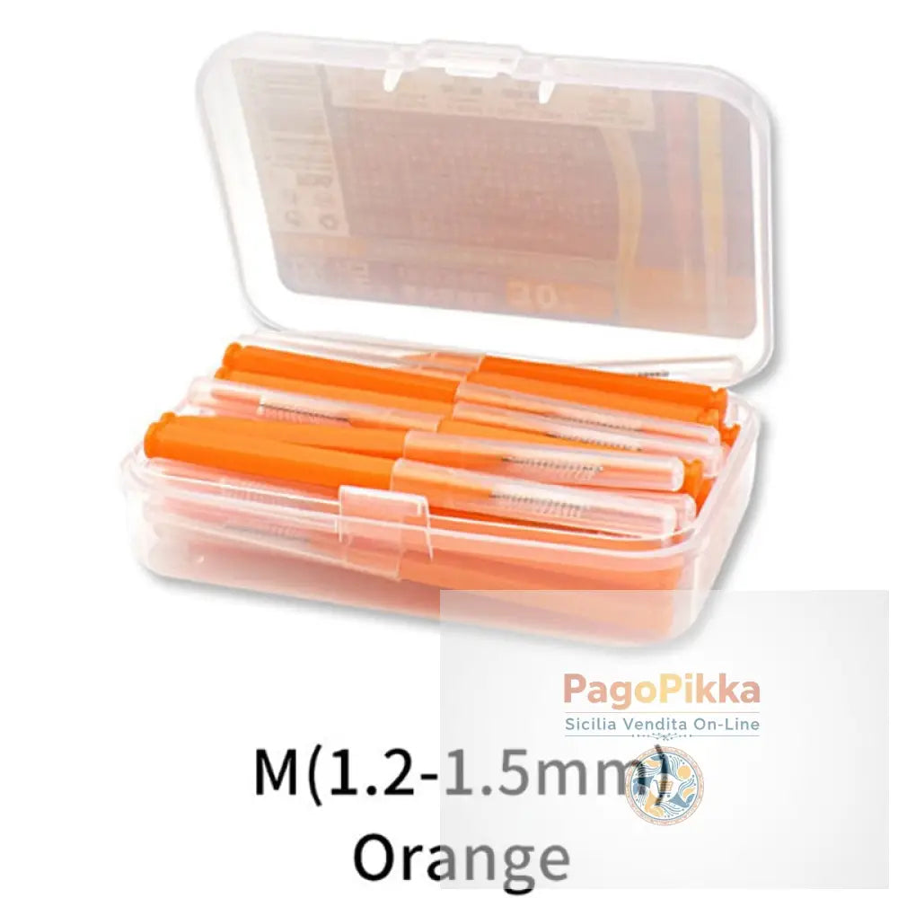 30 pezzi/set spazzola interdentale a forma I denta filo interdentale detergenti interdentali spazzolino ortodontico