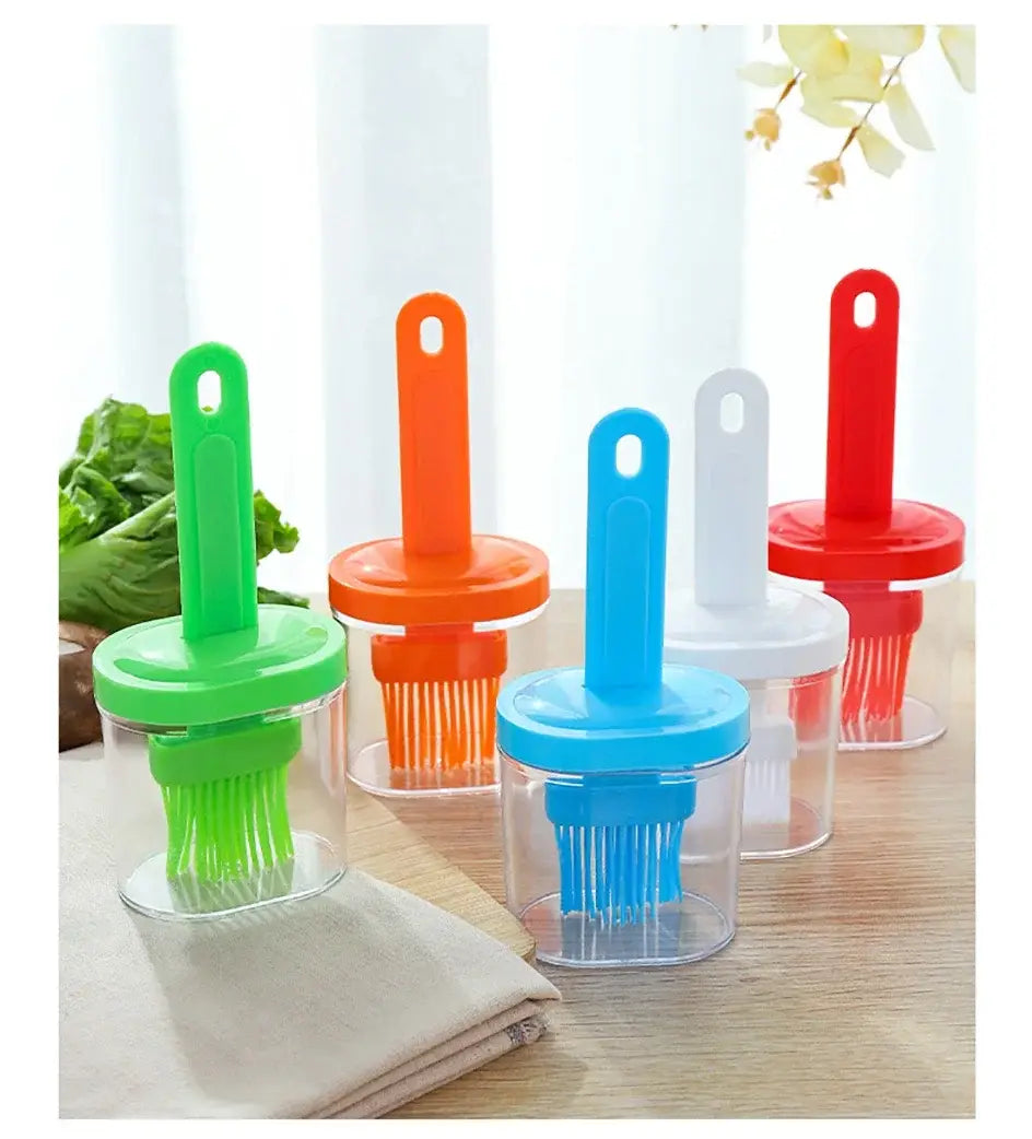 Pentole da cucina oliatore per barbecue con spazzola utensili da cucina utensili da cucina spazzola per olio