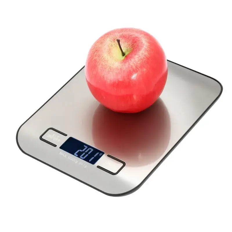 5/10KG Digital Kitchen Scale Stainless Steel Portable Kitchen Food Scale LED Display Electronic Jewelry Baking Weight