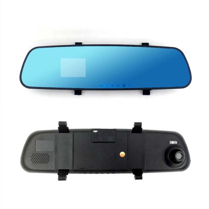 Specchietto Retrovisore con Dashcam HD 1080P e Doppia Lente