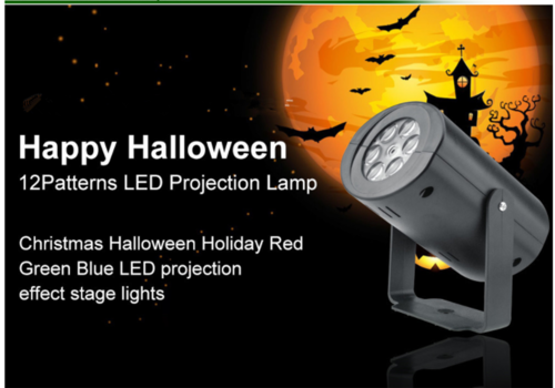 Proiettore laser LED con motivo natalizio Proiettore colorato