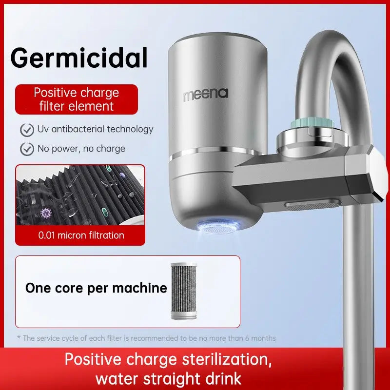 Acqua con display digitale intelligente rubinetto purificatore doccia rubinetto filtro per cucina