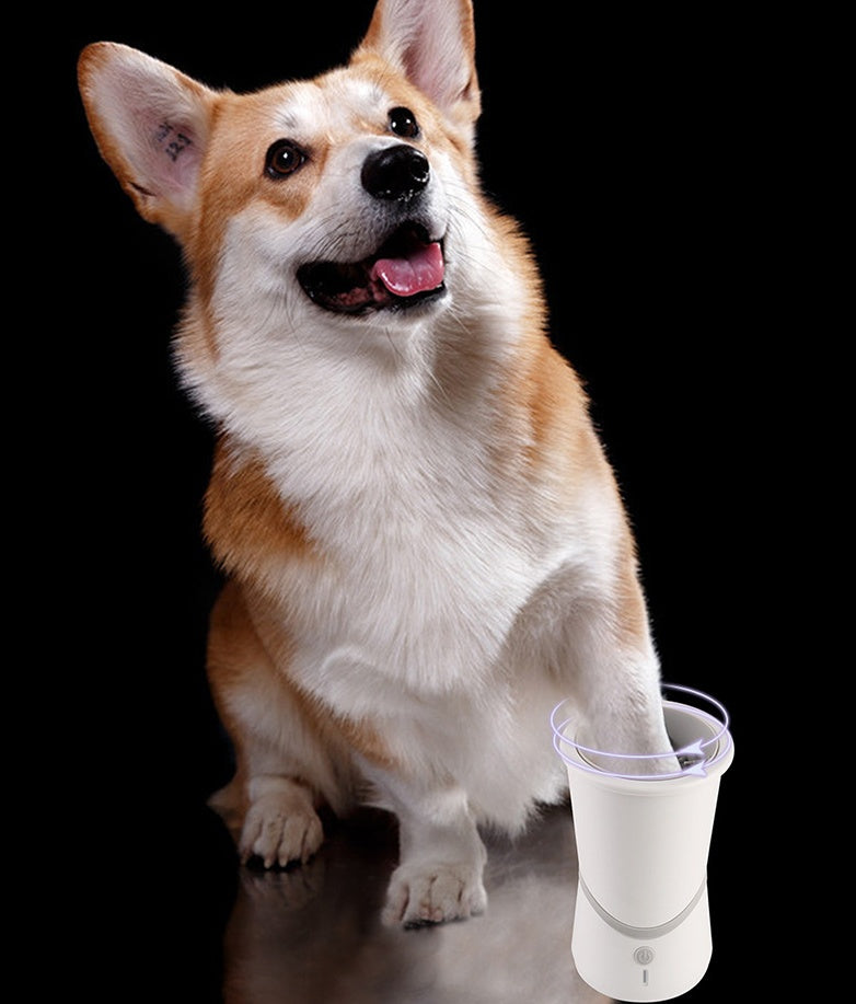 Lavapiedi elettrico per animali domestici