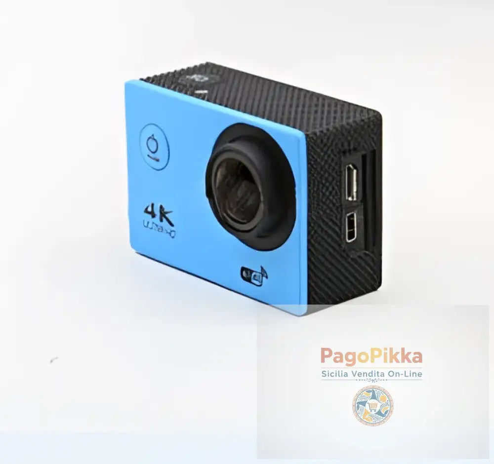 4K Waterproof Sport Camera - Blue - REGALI X NATALE