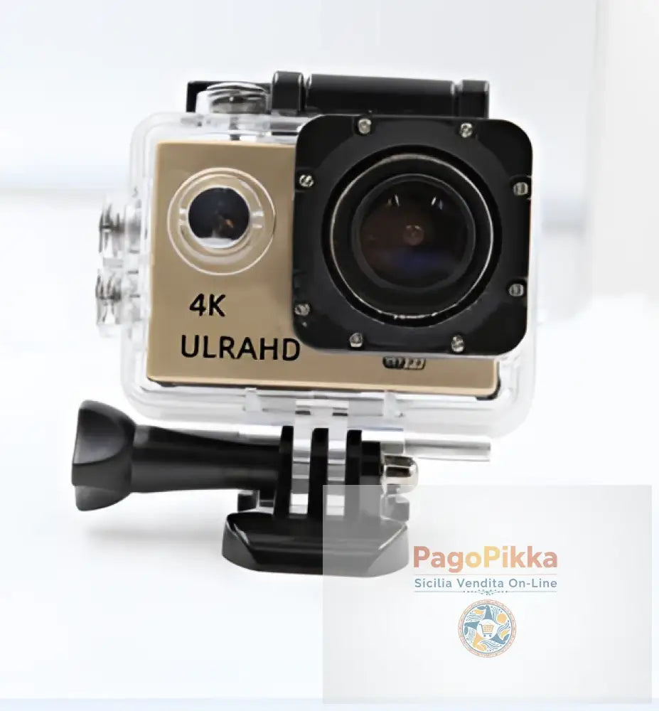 4K Waterproof Sport Camera - Golden - REGALI X NATALE
