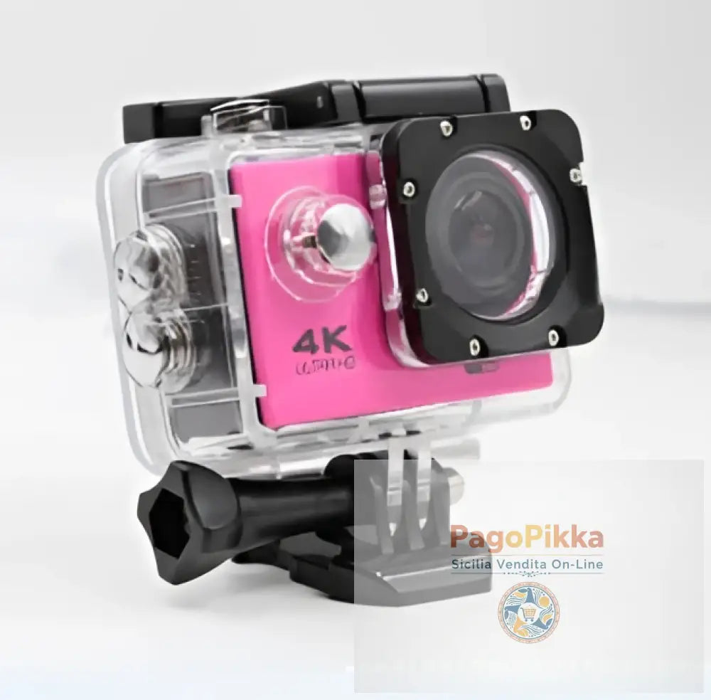 4K Waterproof Sport Camera - Red - REGALI X NATALE