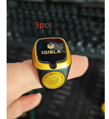 Anello Smart Digitale Bluetooth - Contatore Meditazione Yoga con Timer