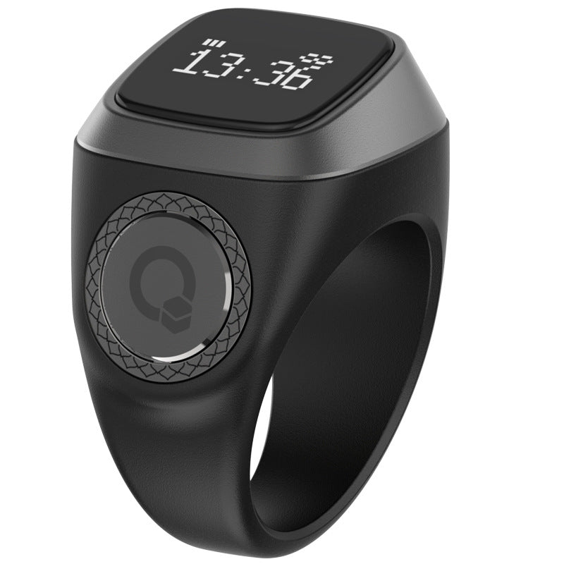 Anello Smart Digitale Bluetooth - Contatore Meditazione Yoga con Timer