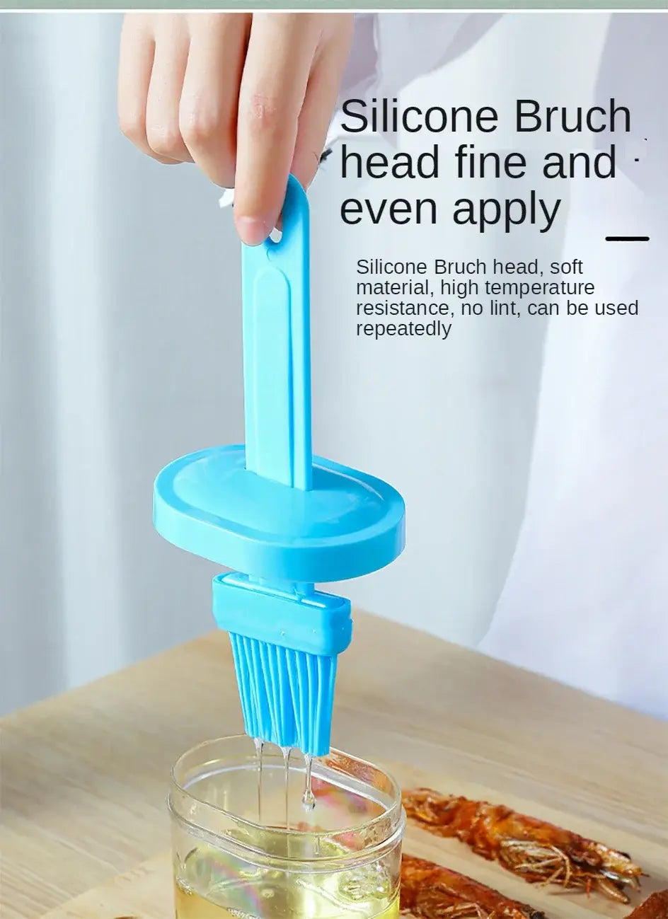 Pentole da cucina oliatore per barbecue con spazzola utensili da cucina utensili da cucina spazzola per olio