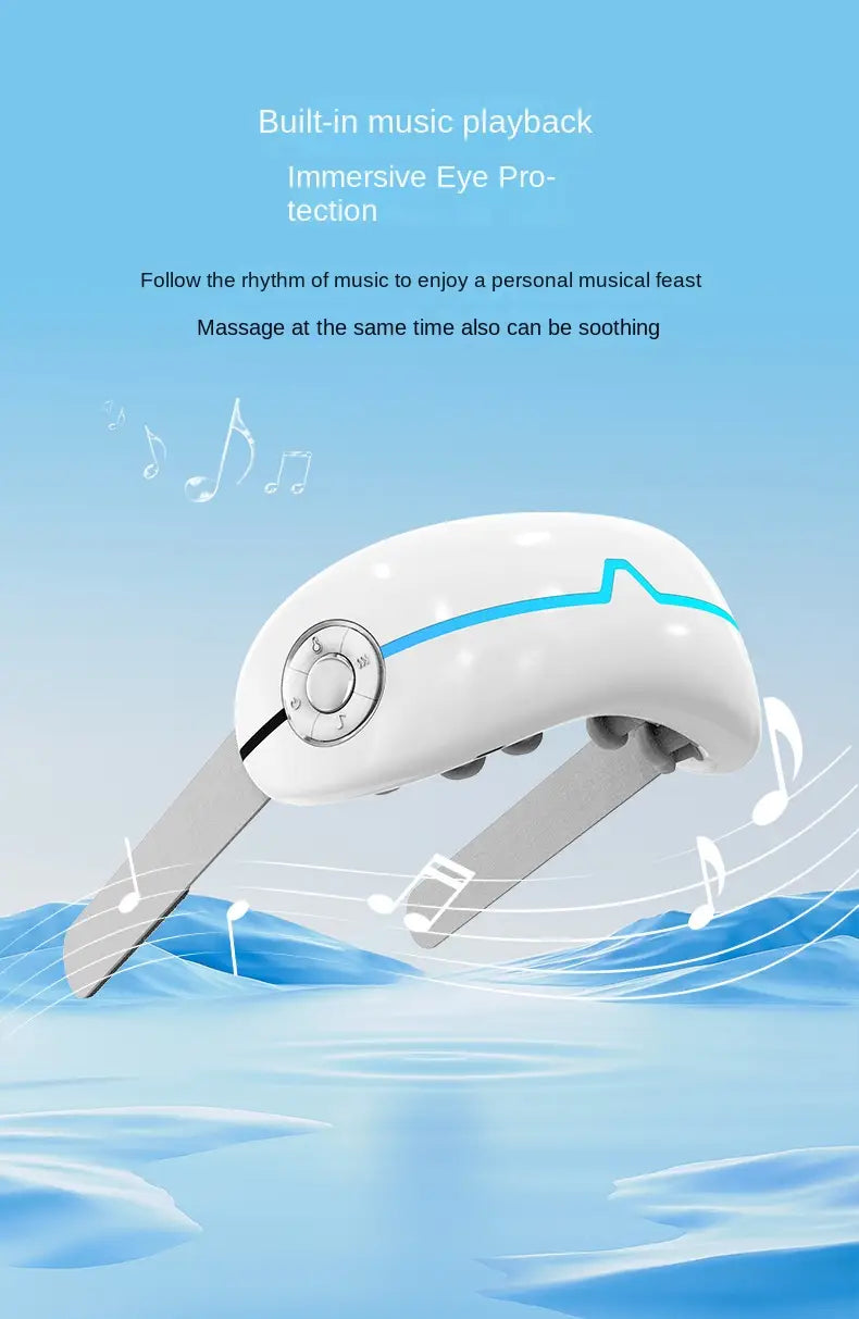 Eye Care Instrument Humidifying Steam Moisturizing Eye Massager Eye Mask Heat Vibration Children’s Eye Massager