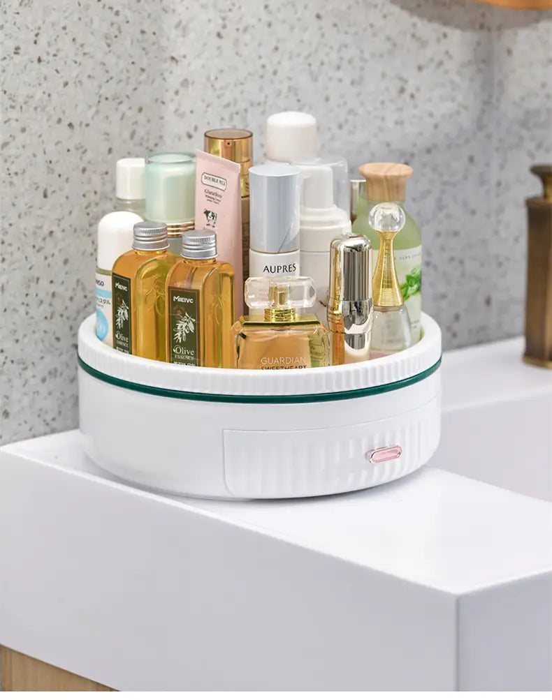Cucina Scaffale rotante multifunzionale Portaspezioni rotante Tavolo per conservare cosmetici