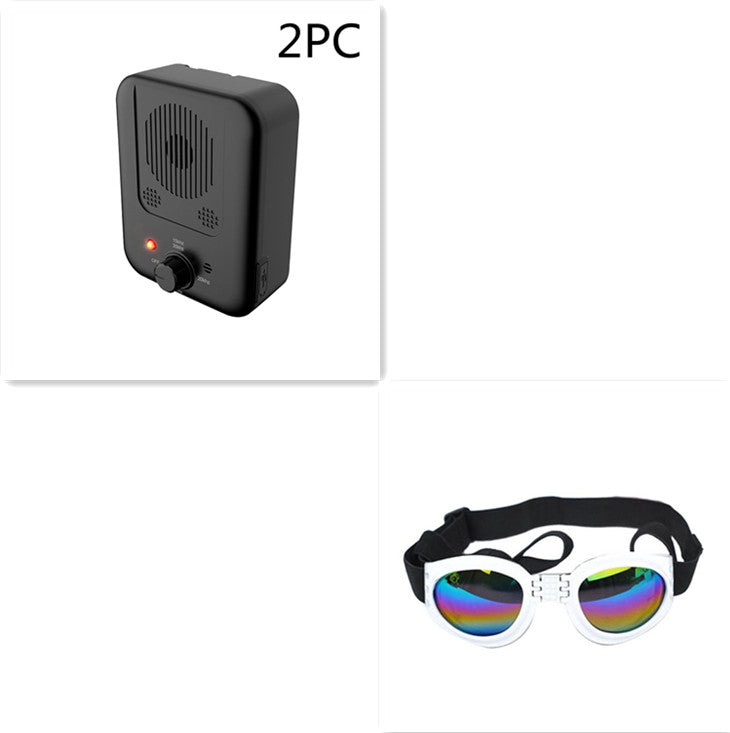 Dispositivo antiabbaio per cani, repellente per cani da esterno, dispositivo di addestramento per cani che non abbaiano, forniture