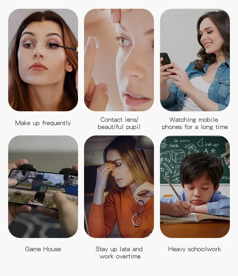 Nano spray idratante per gli occhi lenire gli occhi secchi occhi belli idratanti protezioni oculari portatili