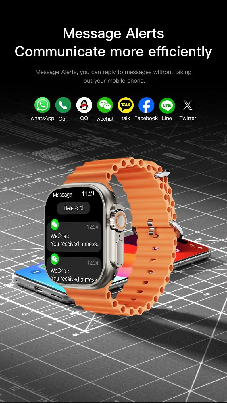 SmartWatch10 smartwatch Ultra Sport S9 Ultra watch Ultra3