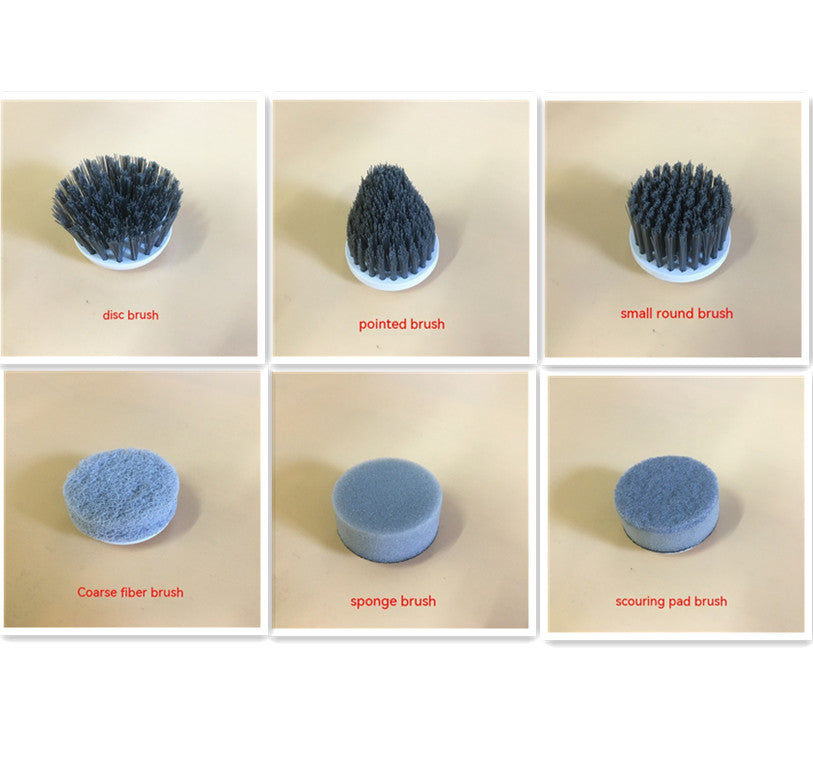 Nuova spazzola elettrica per la pulizia Spazzola elettrica multifunzionale per piatti