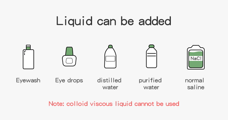 Nano spray idratante per gli occhi lenire gli occhi secchi occhi belli idratanti protezioni oculari portatili