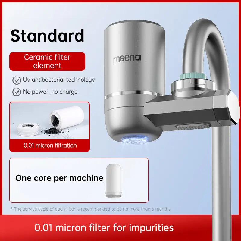 Acqua con display digitale intelligente rubinetto purificatore doccia rubinetto filtro per cucina