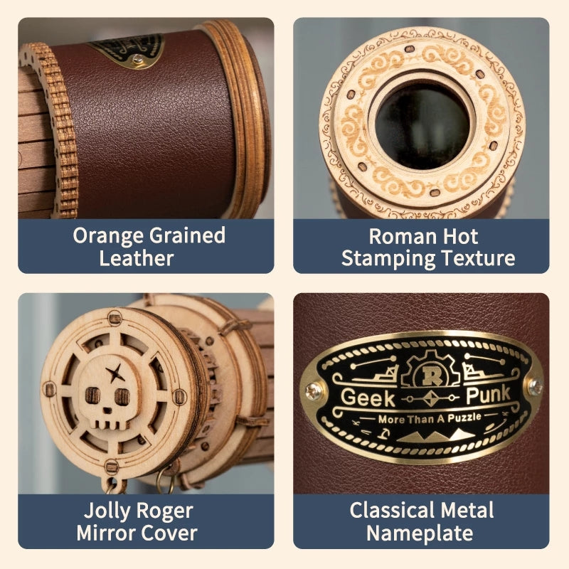 Robotime Puzzle 3D in Legno per Bambini - Gioco Assemblaggio Educativo 600g