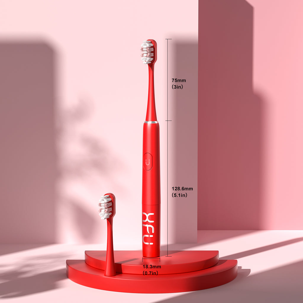 Spazzolino Elettrico Sonico Ricaricabile - Pulizia Profonda e Sbiancante
