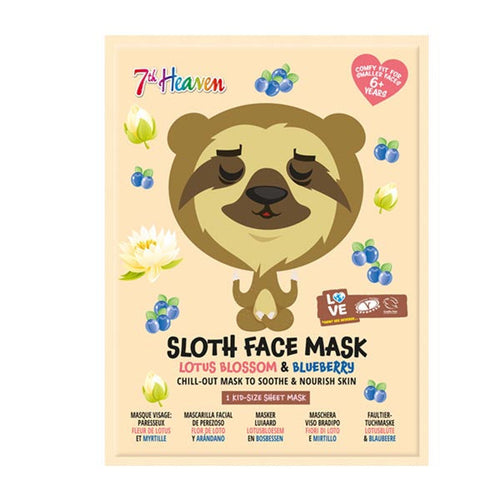 7TH HEAVEN MASCHERA VISO BRADIPO FIORI DI LOTO E MIRTILLO