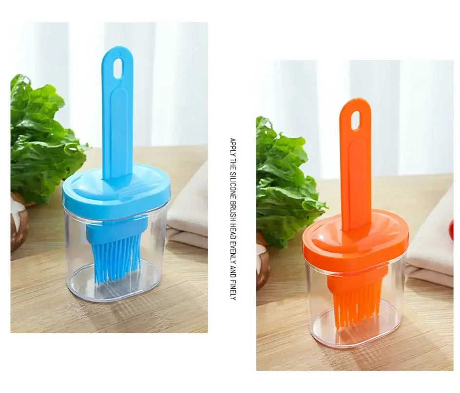 Pentole da cucina oliatore per barbecue con spazzola utensili da cucina utensili da cucina spazzola per olio